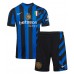 Camiseta Inter Milan Benjamin Pavard #28 Primera Equipación Replica 2024-25 para niños mangas cortas (+ Pantalones cortos)